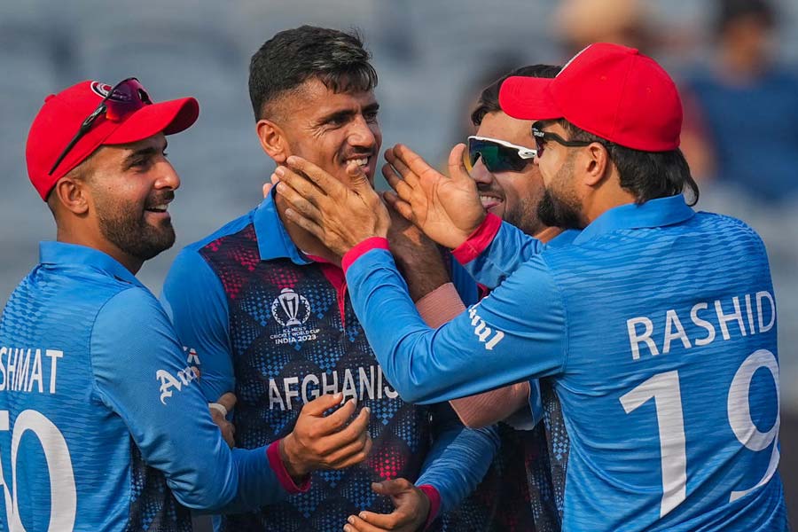 Afghanistan celebrating