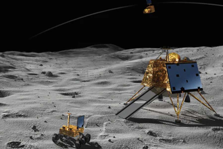 ISRO Payload LRA is waiting for night in the Moon Surface.