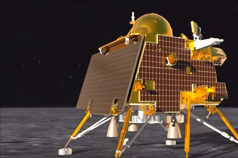 ISRO Payload LRA is waiting for night in the Moon Surface.