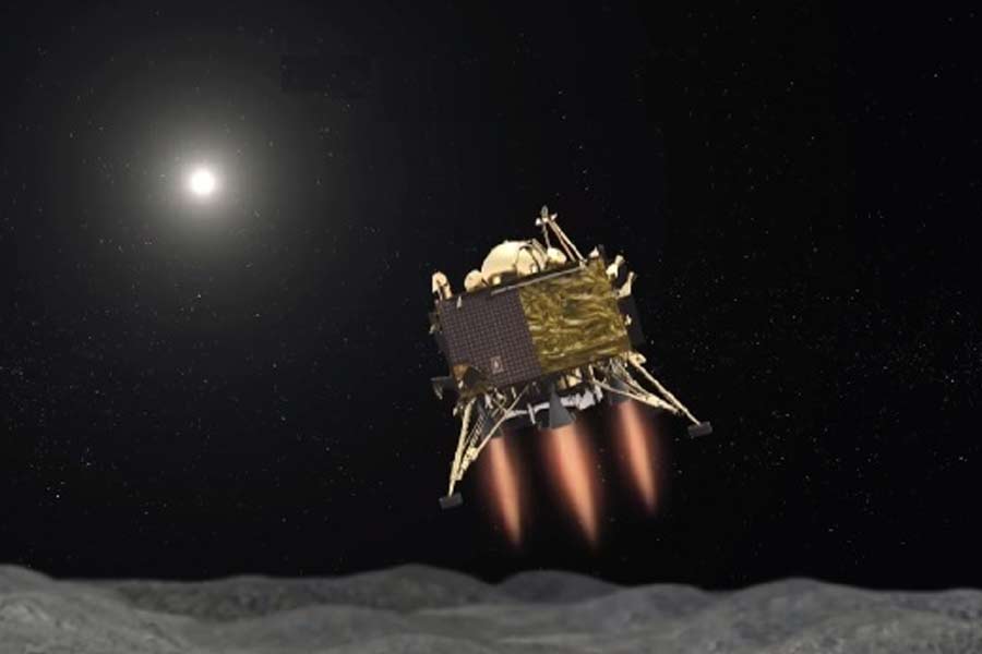 ISRO Payload LRA is waiting for night in the Moon Surface.