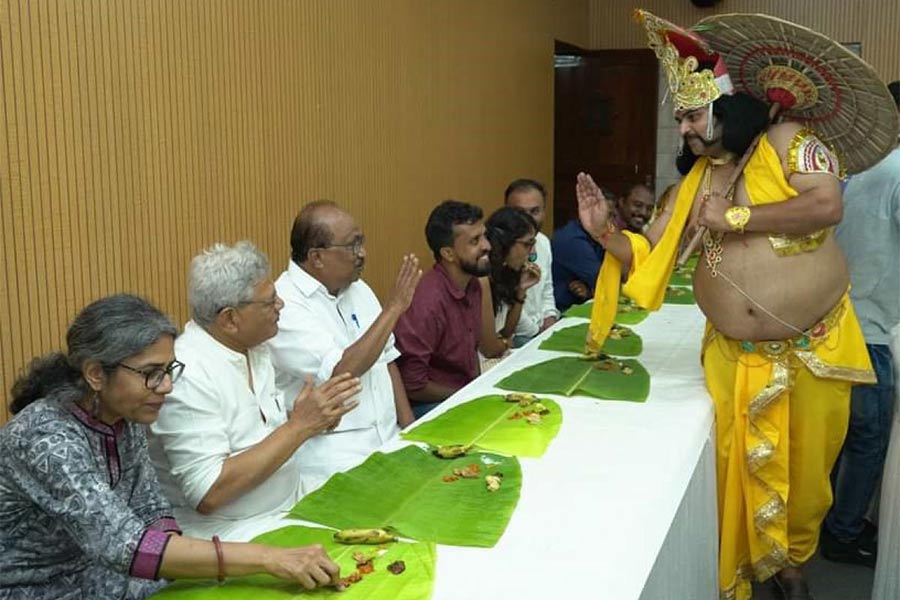 ‘কেরালা হাউসে ’ওনাম উৎসব।