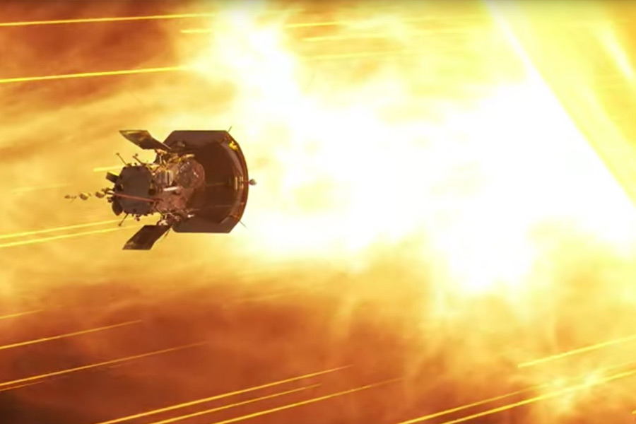 Parker solar probe, first spacecraft to touch the sun