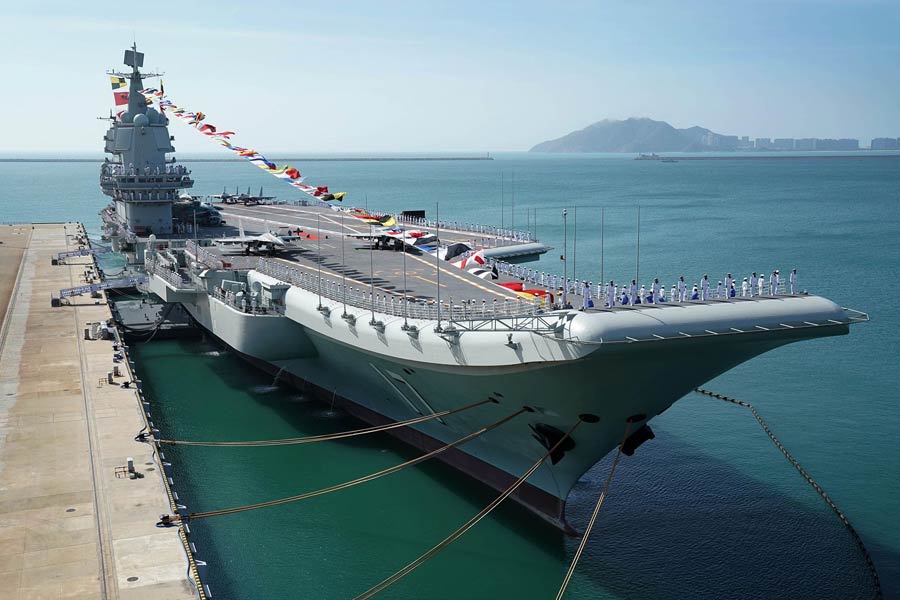 China is eyeing blue water after having world’s largest navy.