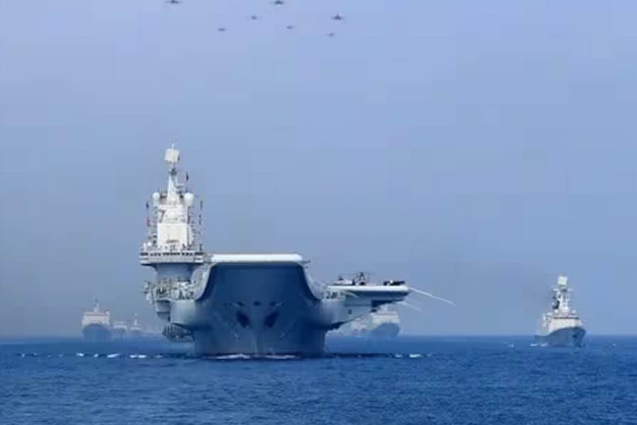 China is eyeing blue water after having world’s largest navy.