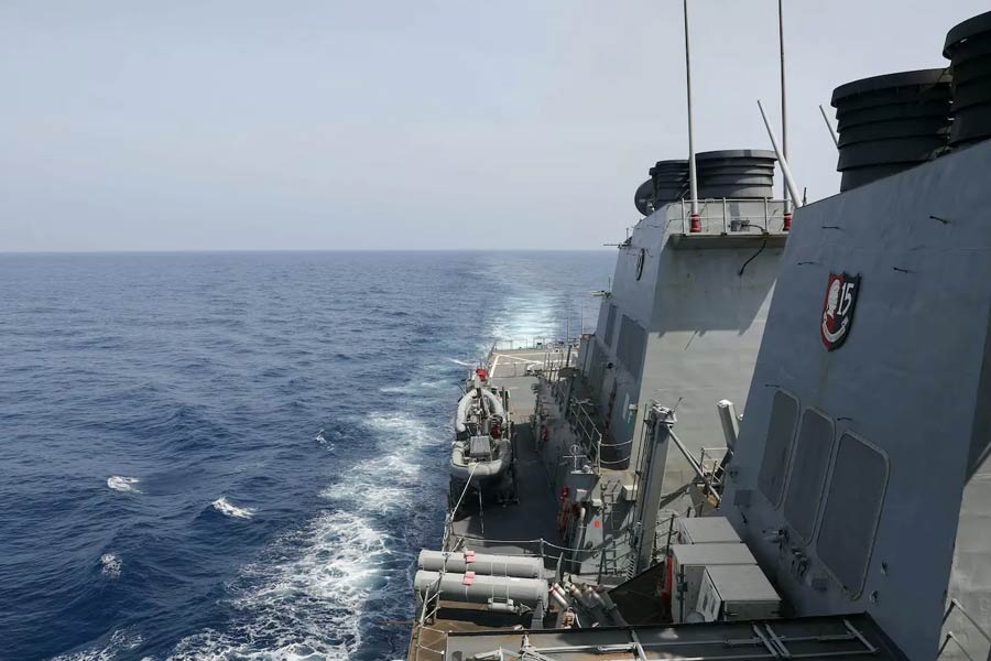 China is eyeing blue water after having world’s largest navy.