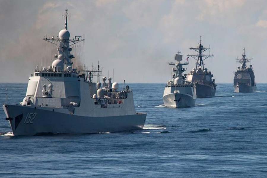 China is eyeing blue water after having world’s largest navy.