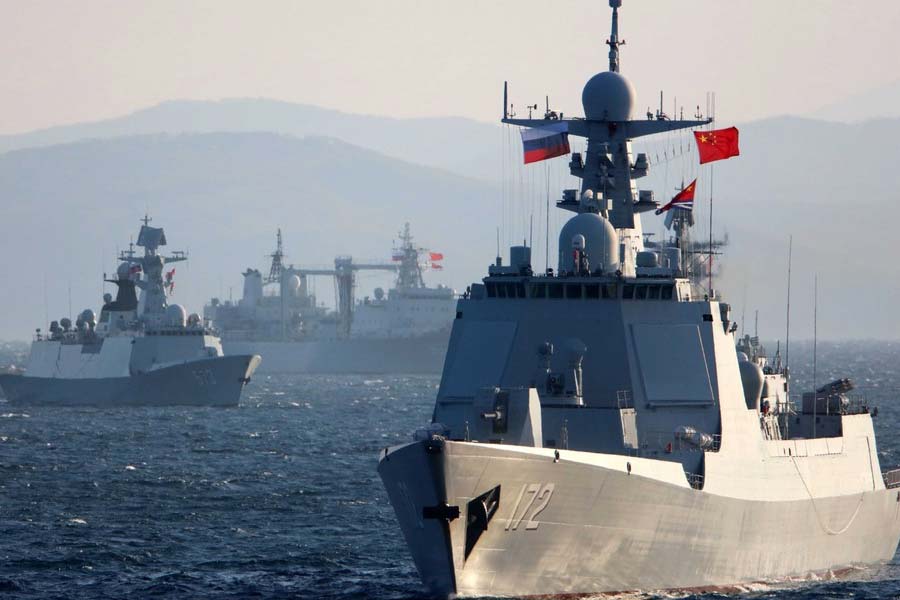 China is eyeing blue water after having world’s largest navy.