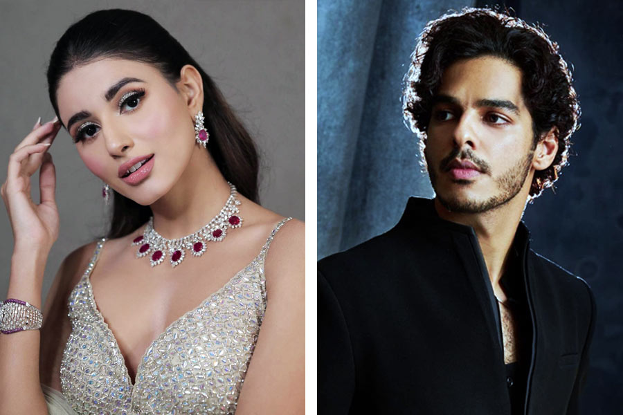 Ishaan Khatter and Chandni Bainz