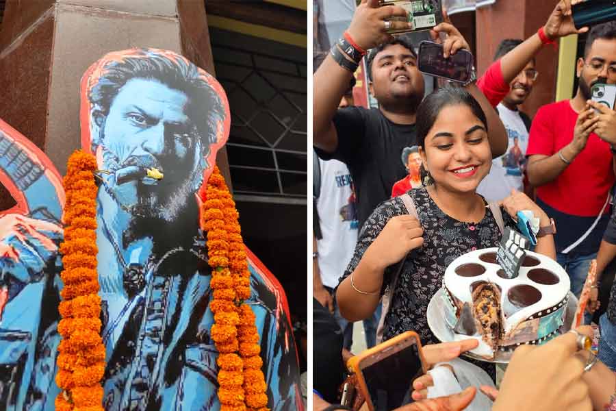 Kolkata celebrates Shah Rukh Khan’s Jawan release