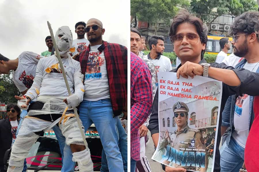 Kolkata celebrates Shah Rukh Khan’s Jawan release