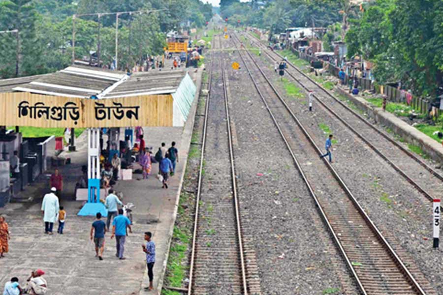 শিলিগুড়ি স্টেশন।