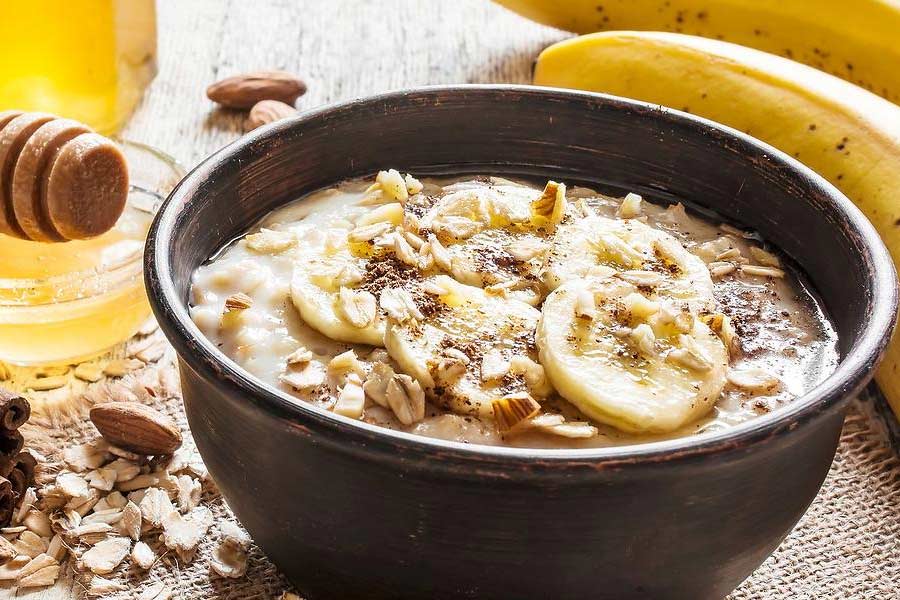 Image of Banana Poridge.