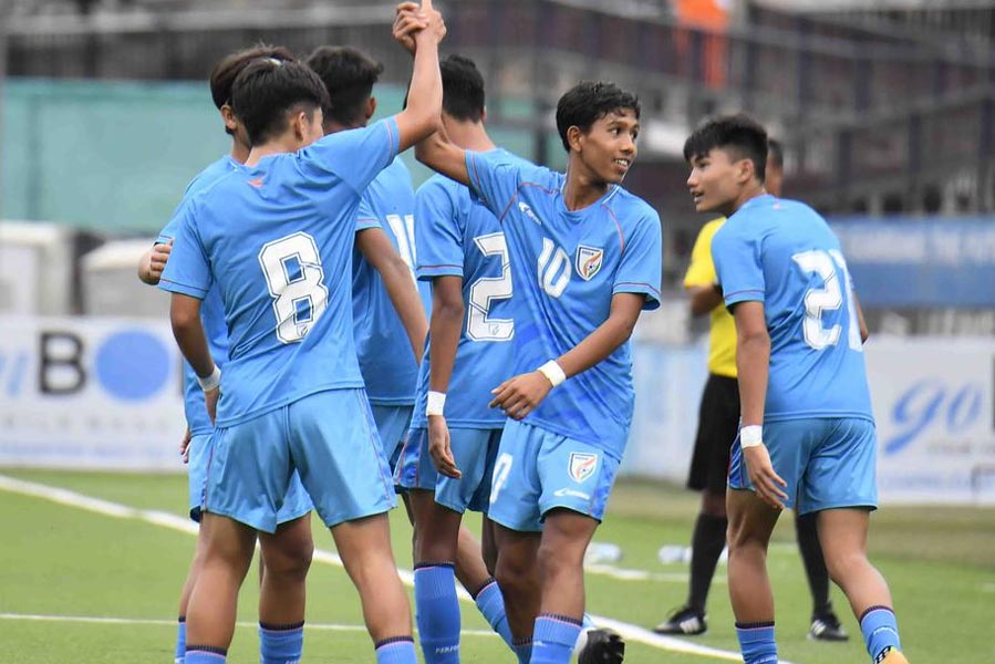 India defeats Maldives 8-0 to make SAFF U-16 Championship final