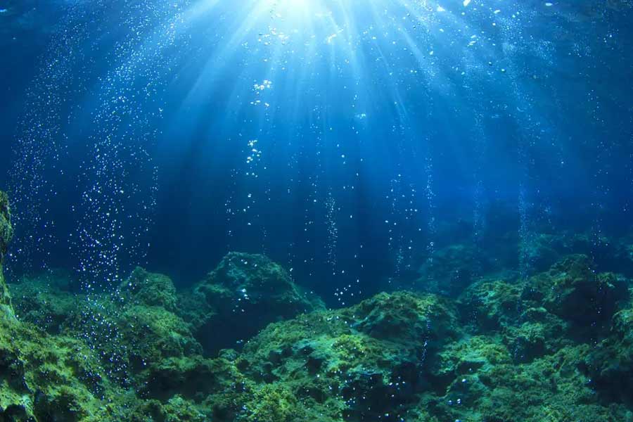 Golden orb inside the Pacific Ocean confuses scientists.