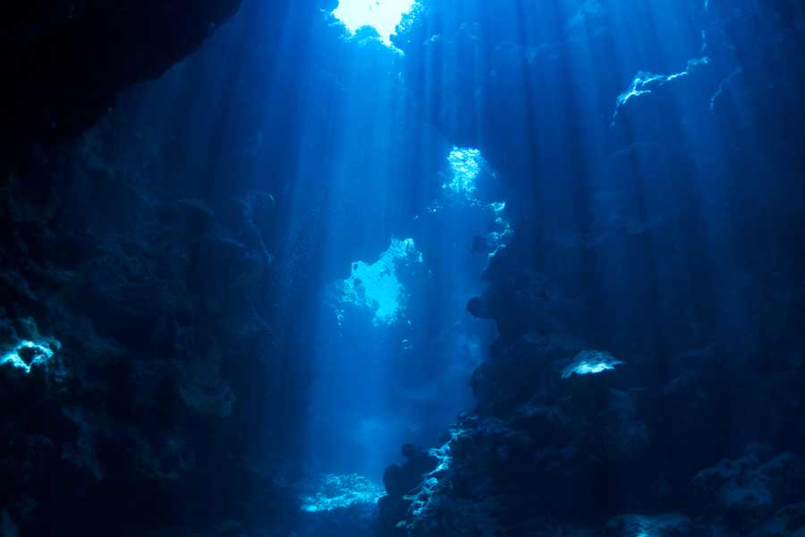 Golden orb inside the Pacific Ocean confuses scientists.