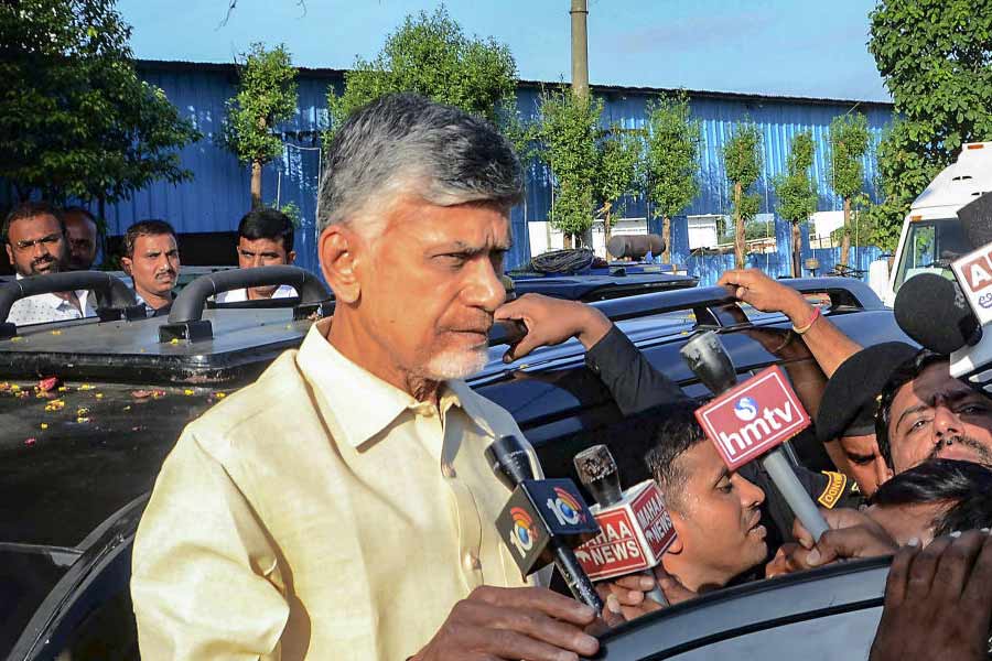 Photo of N. Chandrababu Naidu.
