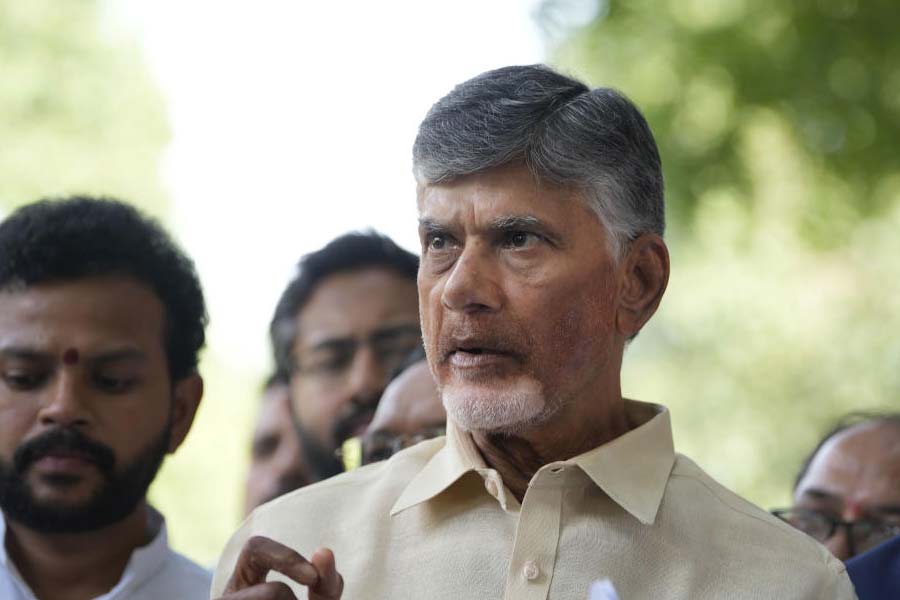 Photo of N. Chandrababu Naidu.