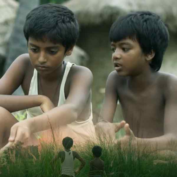 ‘সহজপাঠের গপ্পো’ সিনেমায় সমিউল এবং নূর।