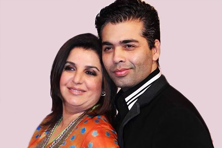 Farah Khan and Karan Johar.