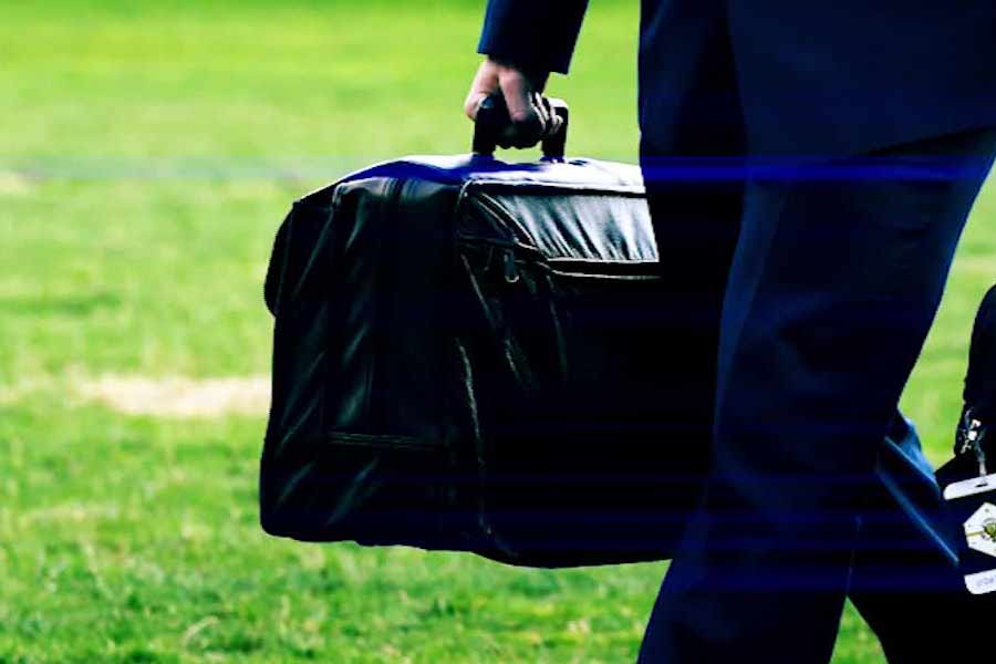 The US President is always accompanying by the Nuclear Football