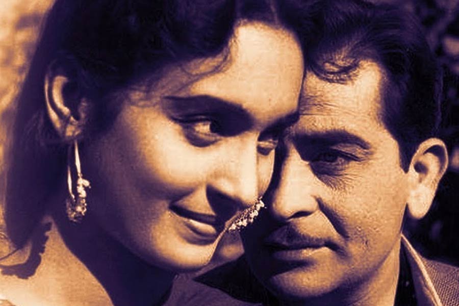 Nargis and Raj Kapoor