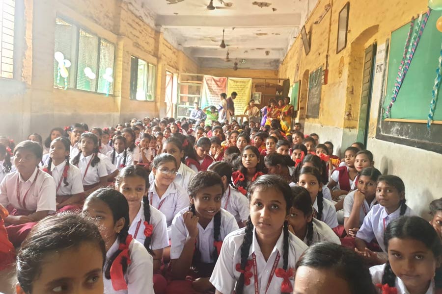 An image of students