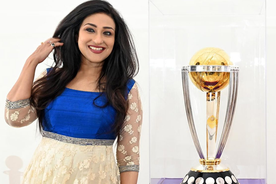 অভিনেত্রী ঋতুপর্ণা সেনগুপ্ত।