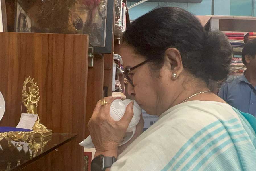 Photo of Mamata Banerjee.