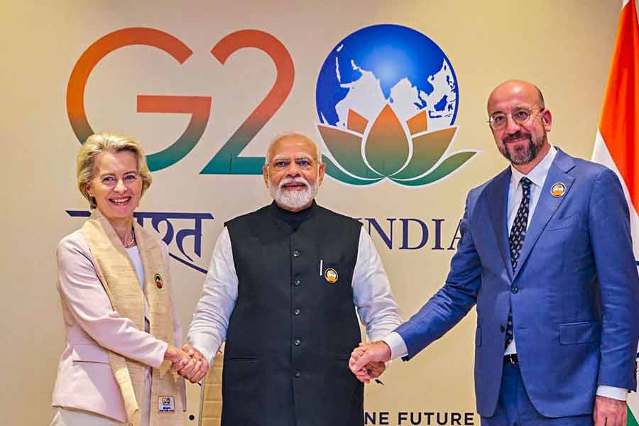 China welcomes India-Middle East-Europe economic corridor with a condition.