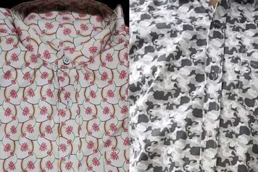 An image of shirts