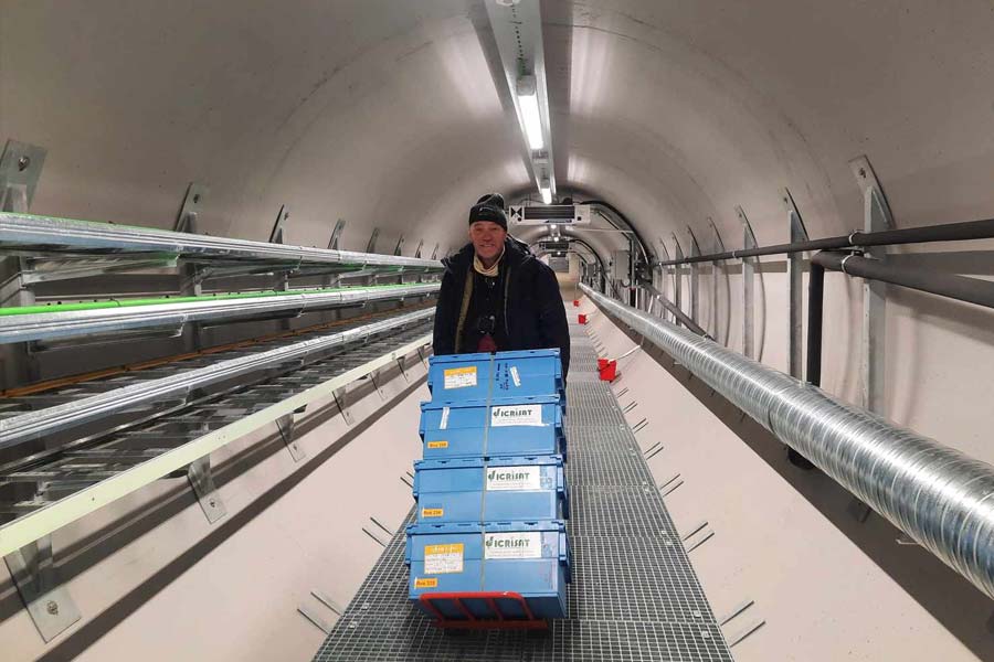 ভল্ট গঠনের বাস্তবায়ন নিয়ে ২০০৪ সালে একটি সমীক্ষা হয়। তার আগে ২০০১ সালে রাষ্ট্রপুঞ্জের মধ্যস্থতায় একটি আন্তর্জাতিক চুক্তি স্বাক্ষর হয়। এর পর স্বোয়ালবার্ডে সেটি গড়ে তোলায় মনোনিবেশ করে নরওয়ে সরকার।