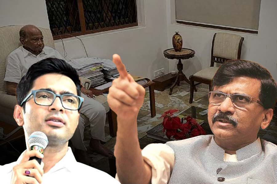 Sanjay Raut’s message from India for Abhishek Banerjee who faced ED interrogation on Wednesday