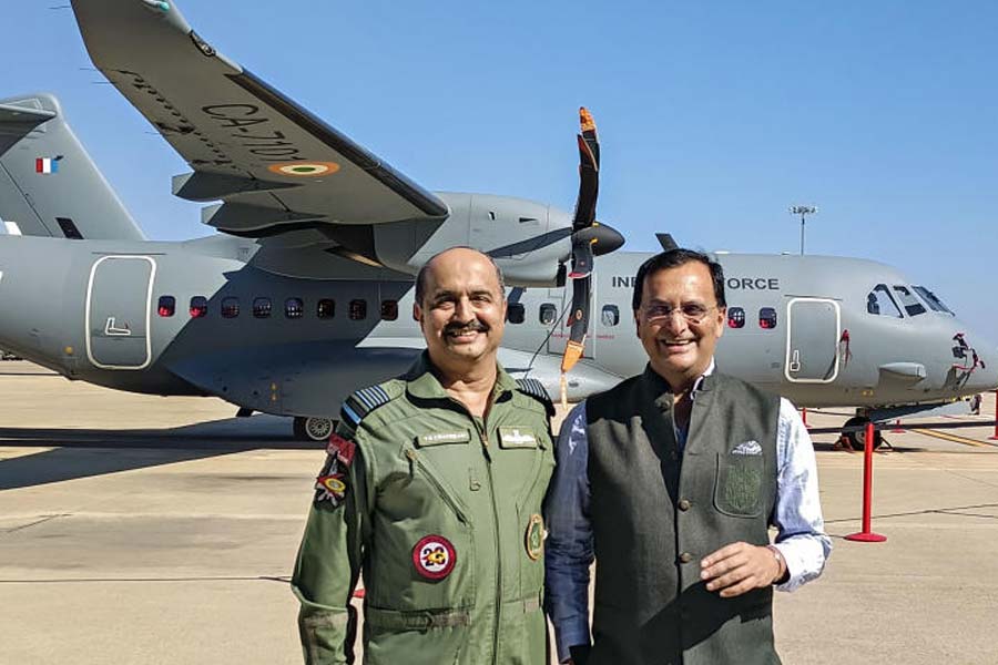 Indian Air Force takes delivery of first C-295 aircraft from Airbus Defence and Space in Spain