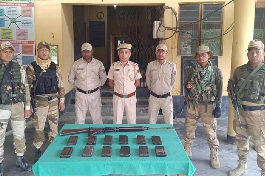 Manipur police installs 128 checkpoints in different districts, starts search operations to recover arms