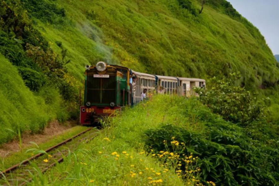 মাথেরান--- ভারতের সব থেকে ছোট পাহাড়ি শহর হওয়ার দরুণ সেই ভাবে অনেকেই নাম জানেন না জায়গাটির। বৃষ্টির সময় ঘুরতে যাওয়ার জন্য আদর্শ। গাছগাছালিতে ভরা। জংলা বোন। পাথুরে রাস্তা। ঘোড়ার পিঠে চড়ে ঘুরে বেড়ান। প্রতি পলে চোখে পড়বে এক-একটা নির্জন বাগান বাড়ি। দুরন্ত সব ভিউ পয়েন্ট।