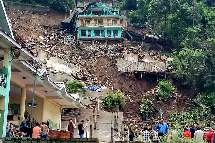 Himachal Pradesh is witnessing excessive natural disaaster.