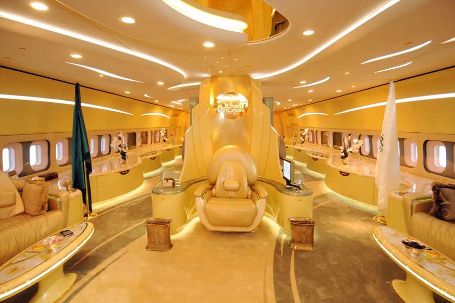 photo of private jet