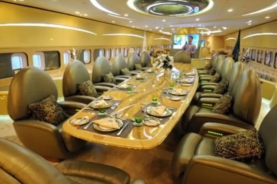 photo of private jet