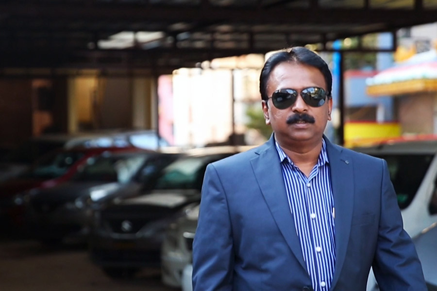 photo of barber Ramesh Babu