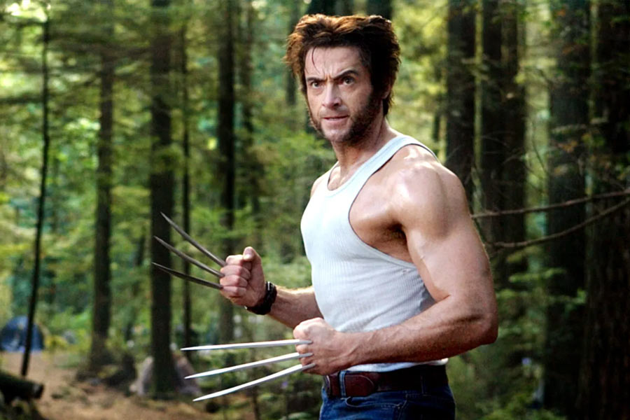 Hugh Jackman as Wolverine.