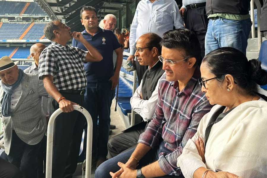 Mamata Banerjee Visits Real Madrid Home Ground