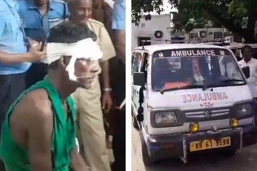 Image of the ambulance