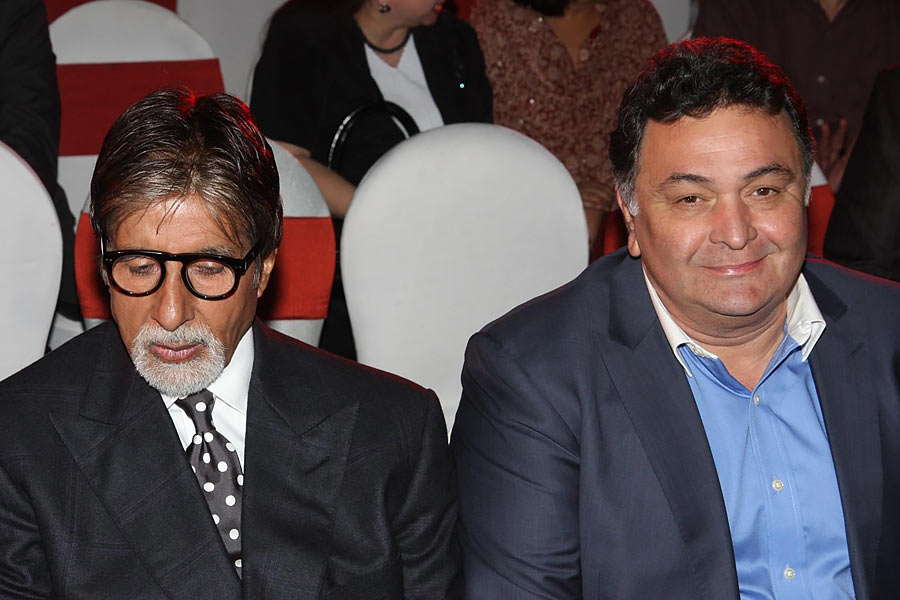 Rishi Kapoor and Amitabh Bachchan