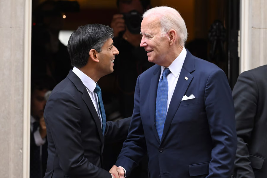 Image of Joe Biden and Rishi Sunak