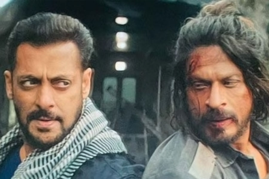 Salman Khan and Shah Rukh Khan.