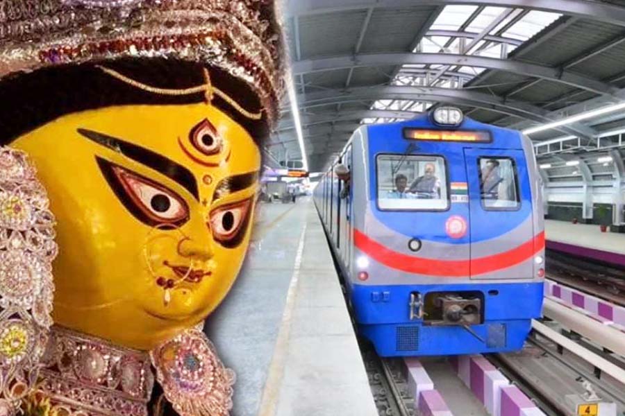 An image of Kolkata Metro
