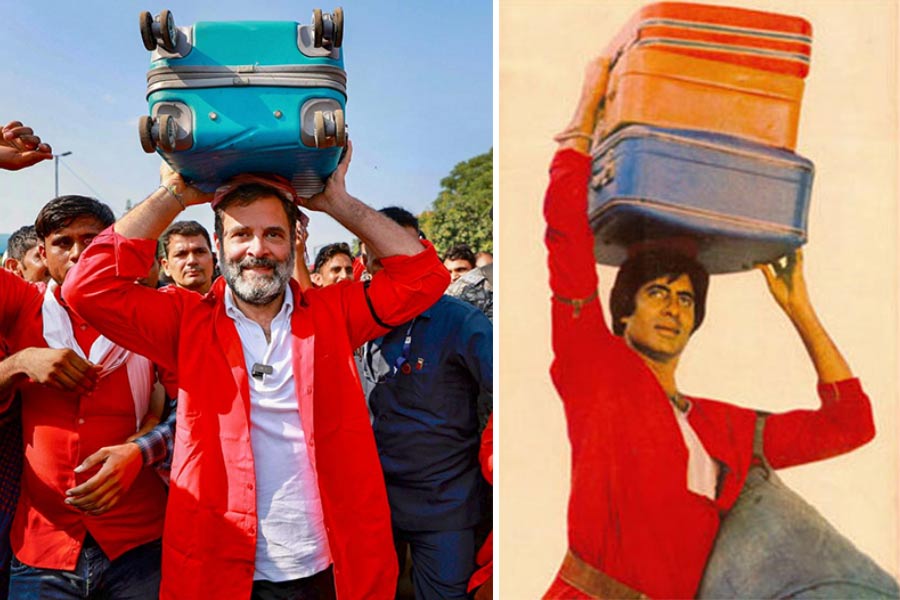 Rahul Gandhi and Amitabh Bachchan