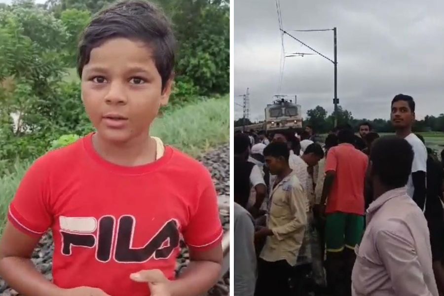 Kanchanjunga express avoidance of danger after a boy waved his tshirt in Malda