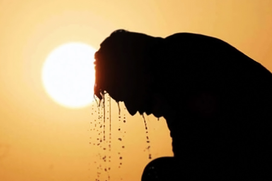 Representational image of summer heat