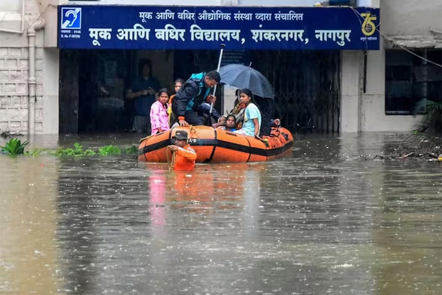 An image of Nagpur Flood